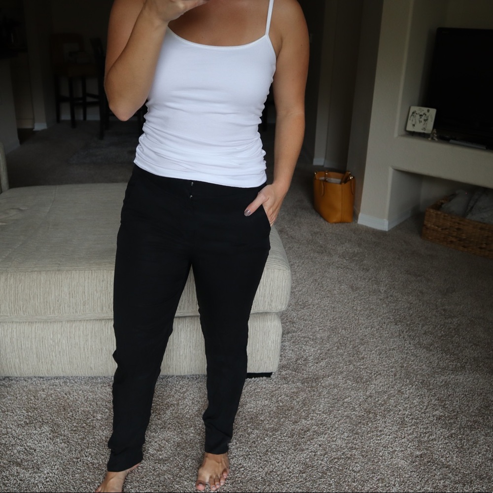 COPY - Black Gap Pants (Elastic Waste- Super Cozy)!